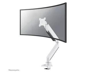 Neomounts NM-D775WHITEPLUS monitori kinnitus ja alus 124,5 cm (49") Valge Laud