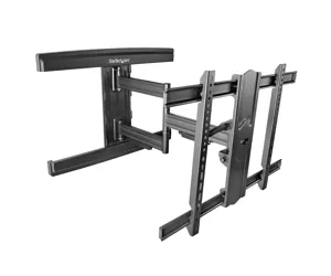 StarTech.com TV Wall Mount for up to 80 inch (110lb) VESA Mount Displays - Low Profile Full Motion Universal TV Wall Mount Bracket - Heavy Duty Adjustable Tilt/Swivel Articulating Arm