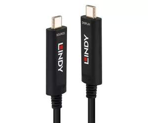 Lindy 5m Fibre Optic Hybrid USB Type C Video Cable