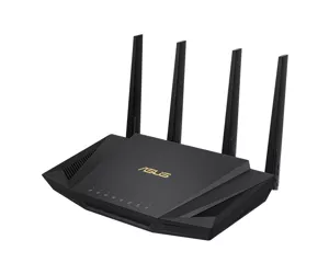 ASUS RT-AX58U wireless router Gigabit Ethernet Dual-band (2.4 GHz / 5 GHz) Black