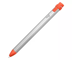 Logitech Crayon стилус 20 g Алюминий, Оранжевый