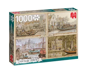 Premium Collection Anton Pieck - Canal Boats 1000 pcs