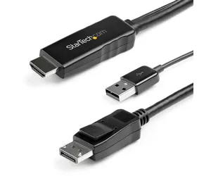 StarTech.com 3 m (9.8 ft.) HDMI to DisplayPort Cable - 4K 30Hz