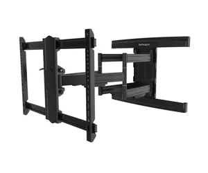 StarTech.com TV Wall Mount supports up to 100 inch VESA Displays - Low Profile Full Motion TV Wall Mount for Large Displays - Heavy Duty Adjustable Tilt/Swivel Articulating Arm Bracket