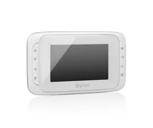 Byron DIC-22805 vaizdo telefonspynės sistema 10,9 cm (4.3") Balta