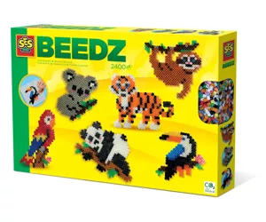 SES Creative Beedz Iron on beads - Jungle animals