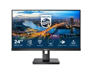 Philips B Line 245B1/00 LED display 60,5 cm (23.8") 2560 x 1440 pikslit Quad HD Must