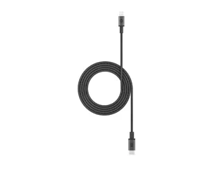 mophie Charge and Sync Cable-USB-C to Lightning Cable 1.8M – Black