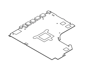 Lenovo 5B20N86523 sülearvuti varuosa Emaplaat
