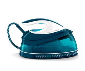 Philips GC7844/20 aurugeneraatoriga triikraud 1,5 l SteamGlide tald Rohekassinine värv, Valge