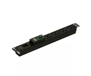 APC EPDU1016M блок распределения питания 8 розетка(и) 1U Черный