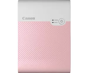 Canon SELPHY SQUARE QX10 mobiler WLAN-Farbfotodrucker, Pink