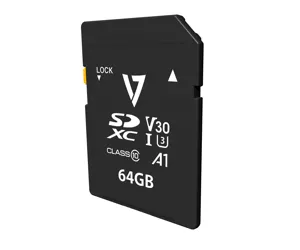 V7 64GB SDXC Card V30 U3 A1 CL10 4K UHD-MAX