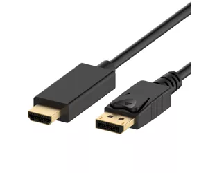 Ewent DisplayPort to HDMI adapter cable 1.2, gold-plated, 1,0m