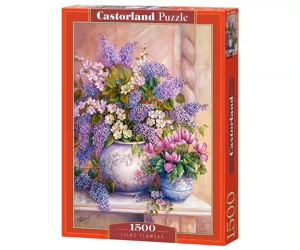 Castorland Lilac Flowers - 1500 pcs