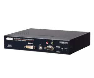 ATEN 2K DVI-D Dual-Link KVM over IP Transmitter with Dual SFP