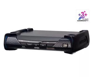 ATEN 2K DVI-D Dual-Link KVM over IP Receiver with Dual SFP