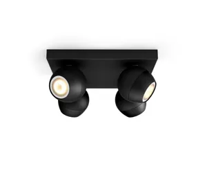 Philips Hue White ambience Buckram quadruple spotlight
