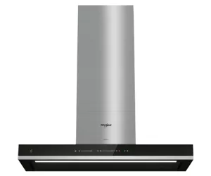 Whirlpool WHSS 90F TS K tvaika nosūcējs Sienā iebūvēts Melns, Nerūsējošs tērauds 779 m³/h A++