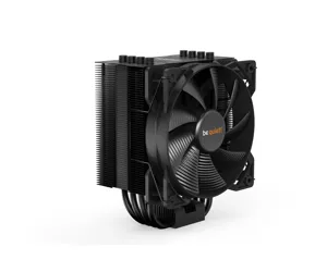 be quiet! Pure Rock 2 Black CPU Cooler, Single 120mm PWM Fan, For Intel Socket: 1700/1200 / 2066 / 1150 / 1151 / 1155 / 2011(-3) square ILM; For AMD Socket: AM4 / AM3(+), 150W TDP, 155mm Height