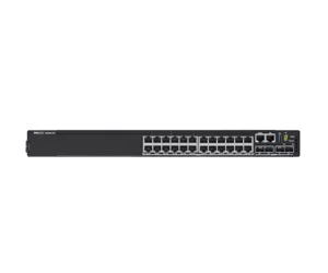 DELL N2224X-ON Управляемый L3 Gigabit Ethernet (10/100/1000) 1U Черный