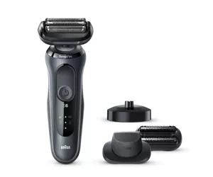 Braun Series 6 60-N4820cs Skustuvas Apkarpymo mašinėlė Pilka