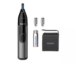 Philips 3000 series Nose Trimmer Series 3000 NT3650/16 Washable nose, ear and eyebrow trimmer with 2 combs