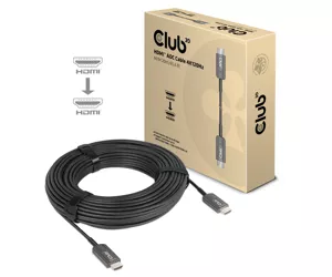 CLUB3D Ultra High Speed HDMI™ Certified AOC Cable 4K120Hz/8K60Hz Unidirectional M/M 20m/65.6ft