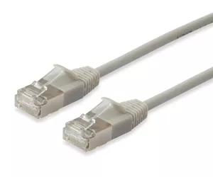 Equip Cat.6A F/FTP Slim Patch Cable, 7.5m, Beige