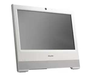 Shuttle All-In-One Barebone X50V7U3, 15.6" Single-Touch-Screen (resistive),Intel Core i3-8145U, Wifi, IP54, fanless, 24/7 permanent operation
