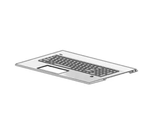 HP L52452-051 запчасть для ноутбука корпусное основание+клавиатура