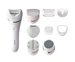 Philips Epilator Series 8000 BRE740/10 Epilators mitrai un sausai epilēšanai