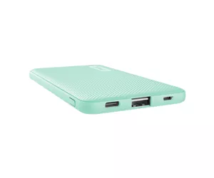 Trust 23861 внешний аккумулятор Литий-ионная (Li-Ion) 5000 mAh Бирюзовый