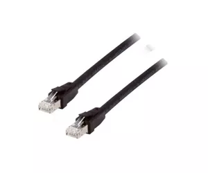 Equip Cat 8.1 S/FTP (PIMF) Patch Cable, LSOH, 2.0m, Black