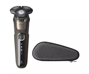 Philips SHAVER Series 5000 Умная электробритва с технологией SkinIQ, лезвия SteelPrecision