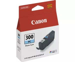 Canon PFI-300PC Photo Cyan Ink Cartridge