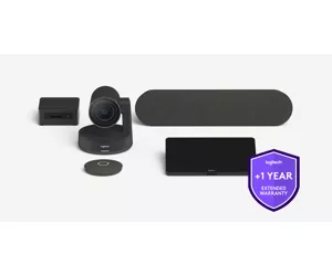 Logitech One year extended warranty for medium room solution with Tap and Rally