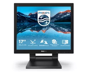 Philips 172B9TL/00 computer monitor 43.2 cm (17") 1280 x 1024 pixels Full HD LCD Touchscreen Black