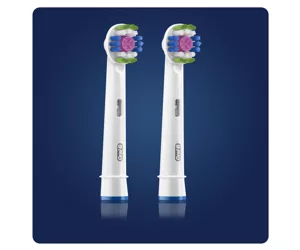 Oral-B 3D White Clean Maximiser Brush Heads 2 tk Valge