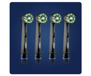 Oral-B CrossAction 80339541 toothbrush head 4 pc(s) Black