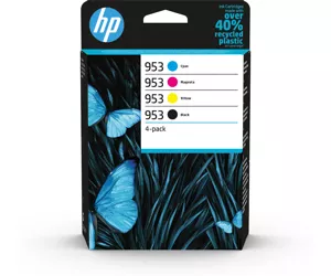 HP 953 4-pack Black/Cyan/Magenta/Yellow Original Ink Cartridges