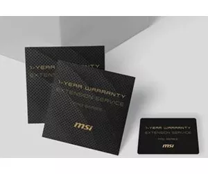 MSI 1Y Warranty Extension for Pro