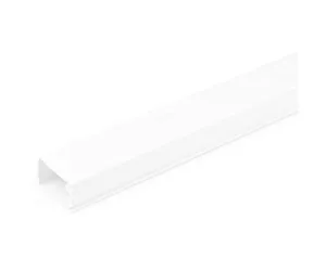 StarTech.com Solid Cable Management Raceway with Adhesive Tape & Cover, 1-1/8"(32mm)W x 3/4"(20mm)H - 6ft(1.8m) length, PVC Network/Power Cord Hider Kit - Wall Wire Duct System, UL Listed