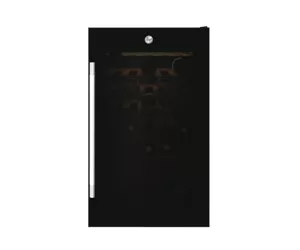 Hoover H-WINE 700 HWC 154 DELW Termoelektrinis vyno šaldytuvas Pastatomi Juoda 36 buteliai