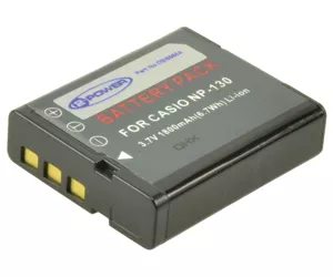 2-Power Digital Camera Battery 3.7V 1400mAh