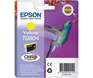 Epson Hummingbird Singlepack Yellow T0804 Claria Photographic Ink