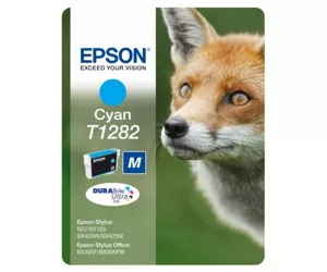 Epson Fox Singlepack Cyan T1282 DURABrite Ultra Ink