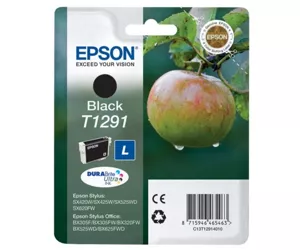 Epson Apple Singlepack Black T1291 DURABrite Ultra Ink