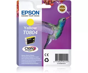 Epson Hummingbird Singlepack Yellow T0804 Claria Photographic Ink