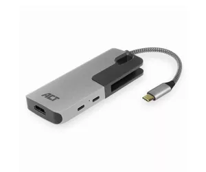 ACT AC7021 USB-C to HDMI multiport adapter 4K, USB hub, cardreader